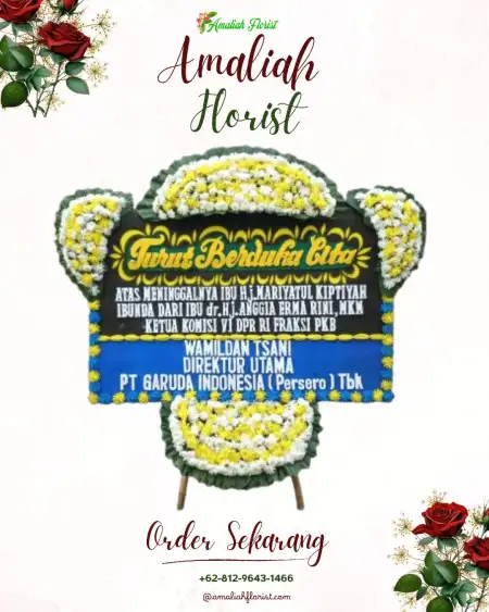 Papan Bunga Duka Larangan Luwok